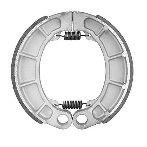 Rear Brake Shoes Pads for Honda TRX 50 400 420 450 500 Fourtrax Foreman Rancher, Rear Drum Brake Shoe Set