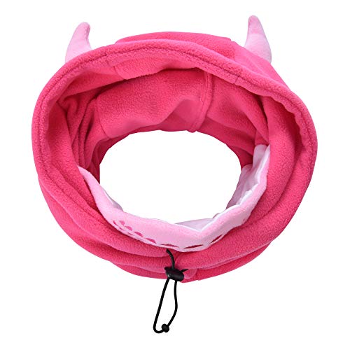 Kids Winter Warm Full Face Mask Balaclavas Hat Boys Girls Ski Riding Fleece Neck Warmer4