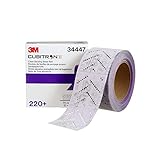 3M Cubitron II Hookit Purple Clean Sanding Sheet Roll 34453, P800, 70 mm x 12 m, Multi-Hole Pattern, for Automotive Sanding