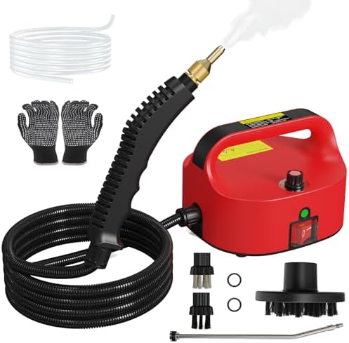 2500W Portable Steam Cleaner, Steam Shot Cleaner Handheld Steamer...