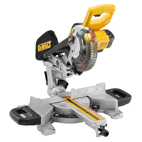 DEWALT 18 V Akku-Paneelsäge/Kapp-und Gehrungssäge (184 mm Sägeblattdurchmesser...