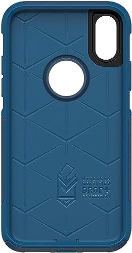 Coque iPhone X OtterBox Commuter rigide fine Bespoke Way Blue