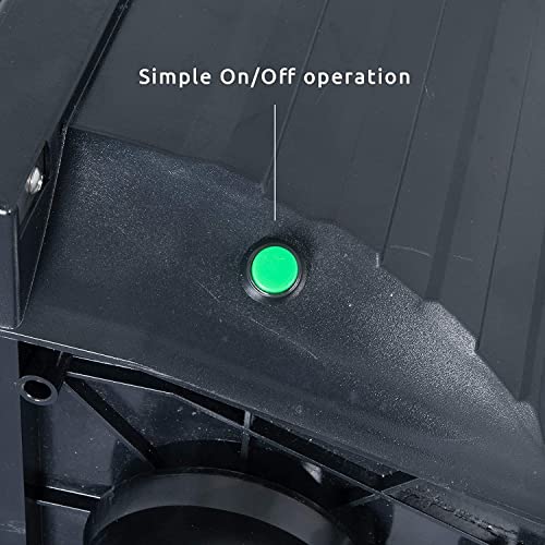 Xwz 8 Inch Led Yellow Solar Traffic Light - Single Flashing, Ip65 Waterproof Signal Light Industrial Led Warning Light With Solar Panel And Sun Visor, For Intersections, Curves, Bridges #TOP5