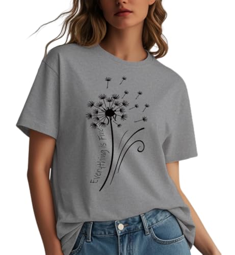 ���f�B�[�X T�V���c ���� �J�W���A�� �� ������� ���E���h�l�b�N Everything is Fine & Dandelion �O���t�B�b�N�g�b�v�X �����p, 0���C�g�O���[, Small