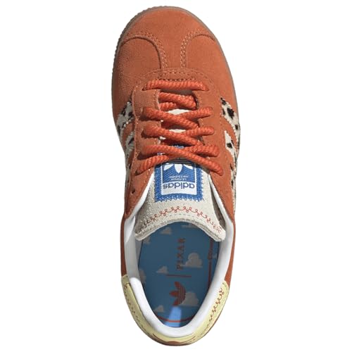 Adidas Originals Gazelle - Girls' Preschool (JI0074, Orange)4