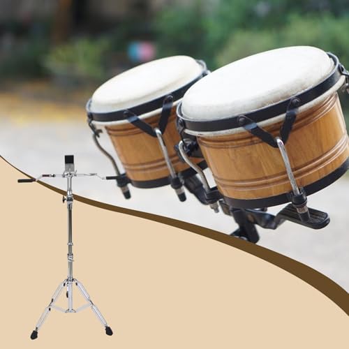 Support de batterie en fer réglable et antidérapant pour percussion - 4
