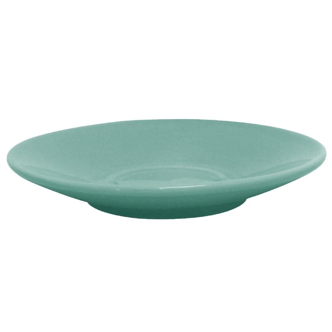 Olympia Lot de 12 soucoupesà expresso en porcelaine pour cuisine, restaurant