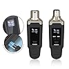 Glewi Plug-On UHF Wireless XLR System 48V Power For Live Stage Recording Studio Dynamic Condenser Microphone Guitar Audio Mixer Kit #3