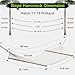 ANAGOO Double Hammock for 2 Person, Handwoven Rope Hammock with Spreader Bar Without Stand - Indoor & Outdoor Use for Patio, Poolside, Backyard (White)
