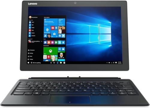 Lenovo Ideapad Miix 520, 12.2-Inch FHD 2 in 1 Laptop, Intel Core i5-8250U, 8GB RAM, 256GB SSD, UK Keyboard, Windows 11 Pro (Renewed)
