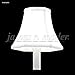 James R Moder 94195W95 Elegant Shades Collection White Lamp Shade