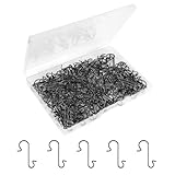 Conception en forme de S : ces crochets sont conçus en forme de S, augmentant la hauteur des deux côtés des crochets et réduisant les deux sorties, ce qui peut empêcher les ornements de tomber accidentellement, facile à accrocher et à enlever.