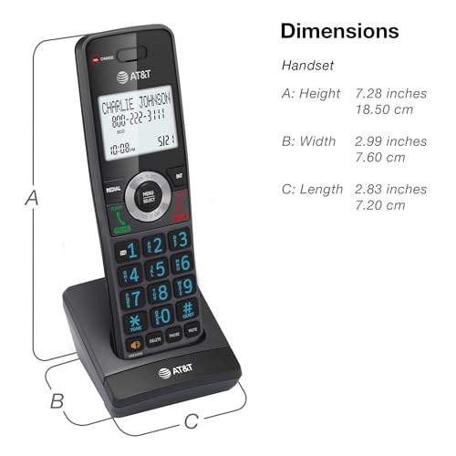 At&T GL2101-2 Dect 6.0 2-Handset Cordless Home Phone thumb #10