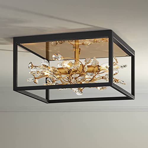 Possini Euro Design Carrine Modern Ceiling Light Flush-Mount Fixture 14