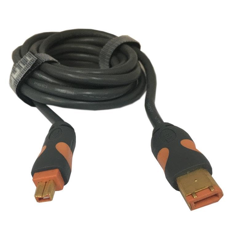 1.8 metre 1394 6 pin to 4 pin kablo 1.8 metre firewire kablo