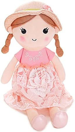 Amazon Co Jp 人気の Gloveleya 人形 女の子 ぬいぐるみ 春ファッションシリーズ おしゃれ かわいい ベビードール 16 5インチ ピンク おもちゃ