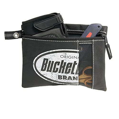 Bucket Boss 3 Poly Zipper Bags In Brown Grey And Black, 25200 #TOP7