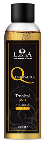 Olio massaggio Hot Kiss Quintessence pour apaiser les tensions