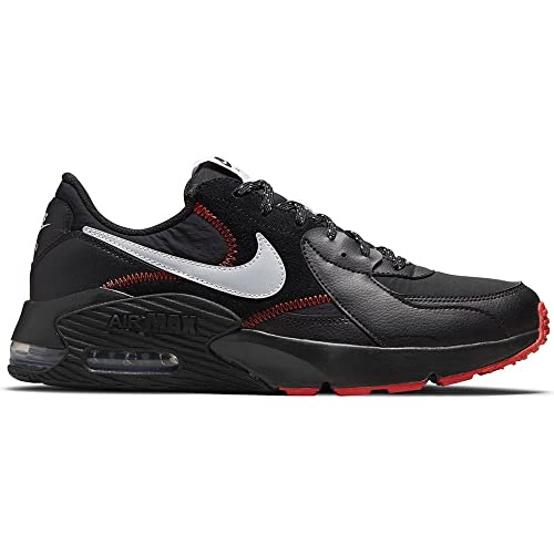 Image of Nike Mens Air Max Excee Black /Metallic Silver-Black-Sport RED Running Shoe - 9 UK (10 US) (DM0832-001 44)