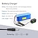 KBT 36V 5Ah Rechargeable LiFePO4 Battery Pack with Charger, Charging Cable, Cable Connector, Build-in 10A BMS