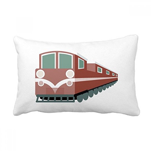Housse et insert de coussin train Taïwan 40x60cm aux finitions soignées