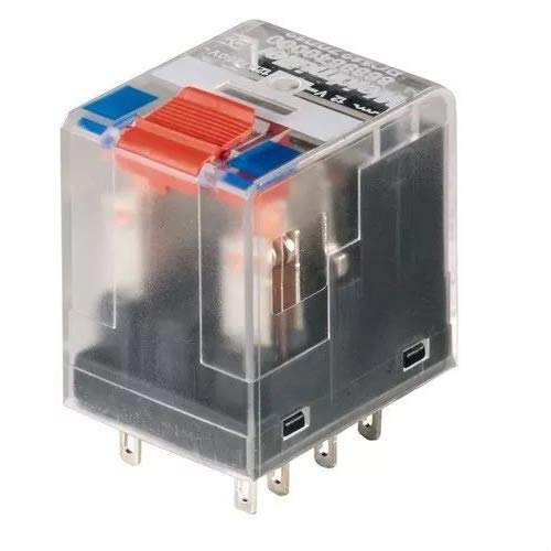 Relé Weidmüller 8690120000 RCM570R24 de 4 contactos conmutados y LED