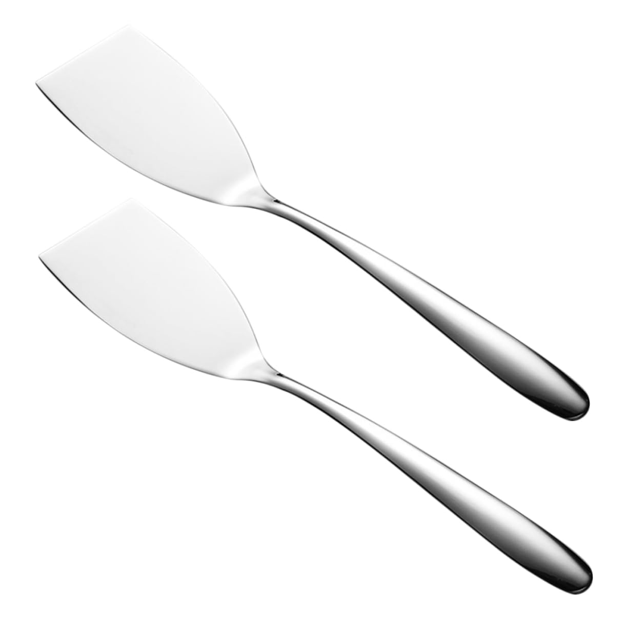 HEMOTON 5 Ensembles Spatule De Friture En Acier Inoxydable Cuillères De Cuisine Ustensile De Cuisine Spatules De Cuisine Viande Spatule De Cuisine Domestique Outil À Steak 2 Pièces * 5