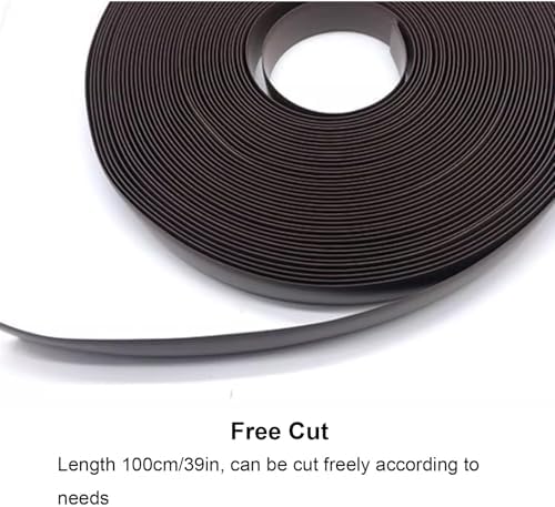 Self-Adhesive Vinyl Door Threshold Strip - Durable Floor Transition for Doorways - Perfect for Sweeping Robots & Wheelchair Access - Easy Installation