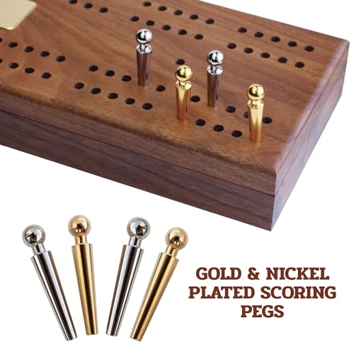 Le Club' Luxury Domino Set con Estuche de Nuez Negra miniatura 3