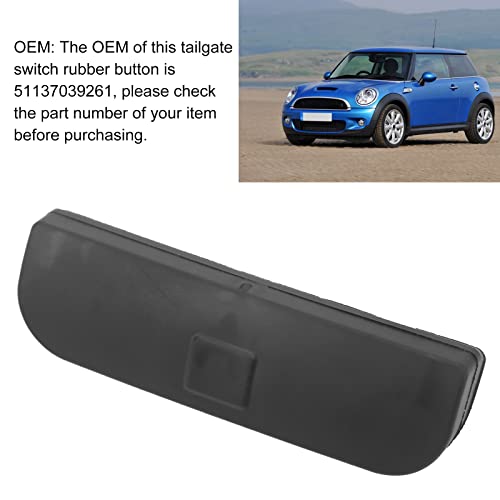 Tailgate Switch Rubber Button, Tailgate Switch Rubber Button 51137039261 Replacement for R56 R50 R57 R58 R59 Boot Covers, Tailgates & Parts