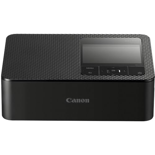 Image of Canon SELPHY CP1500 Compact Photo Printer (Black) (5539C001) KP-108IN Color Ink & Paper Set + 64GB Ultra Memory Card + Cleaning Kit + Memory Card Wallet + Card Reader
