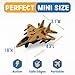 4 Pack: Diecast Fighter Jets Pullback Airplane Military Plane Toys Army Air Force Party Favors Kids Playset and Durable Die-cast Metal Miniature Aircraft Models for Imaginative Play