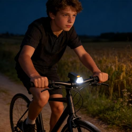 Iluminación de bicicleta para viajes de casa al trabajo y ciclismo nocturno 2