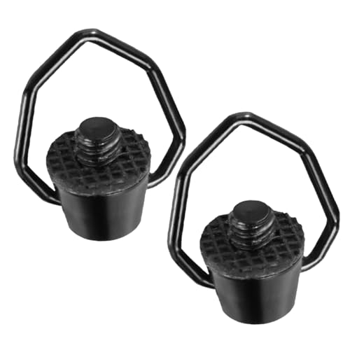 Anneome Outdoor Lighting Hook Camping Lamp Hanger Thread Interface Versatile Metal Loop for Quick Hanging