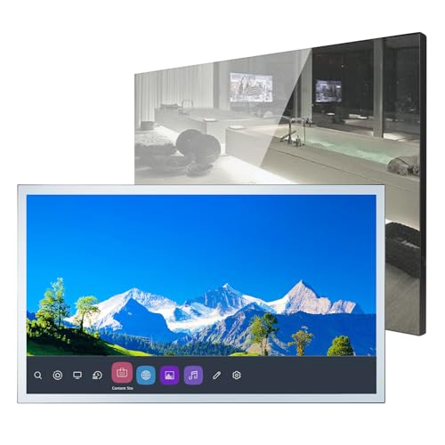 Image of 27inch Smart Mirror Bathroom TV 1080P Waterproof webOS System with Integrated HDTV(ATSC) Tuner, Built-in Speakers, Wi-Fi and Bluetooth, SS270U23, 2026 Model