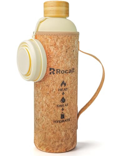 Rocalt Sauna Water Bottle 34 oz Insulated Stainless Steel Bottle