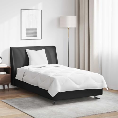 Mokuyary - Edredón de microfibra para cama de verano, con almohada de 2 piezas, color blanco, cómodo, para dormitorio, hotel -P 3376490