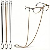TameSirrui Extra Long Glasses Strap String with Secure Grip for Thick/Thin Arm - Neck Holder for Reading glasses Multicolor