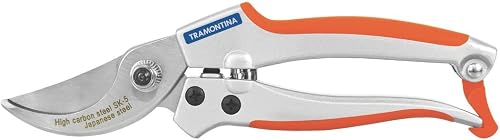 Tramontina Professional Bypass Pruner, Orange