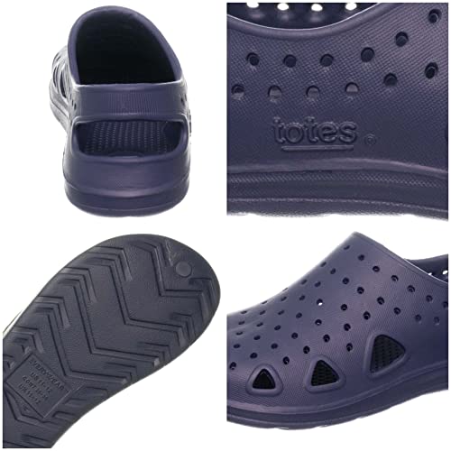 Totes Solbounce Kid’s Slip-On Clog Sandals, Breathable Upper With All-Day Support And A Soft Lightweight Textured Footbed #TOP3