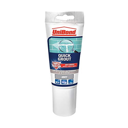 Preisvergleich Produktbild Unibond Fugenmörtel, Anti-Schimmel, dreifacher Schutz, Grau