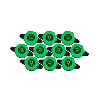 Siddhi Online Dripper (14Ltr. /Hour Green & Black (Pack of 25) Drip Irrigation Plant Watering Emitter Dripper