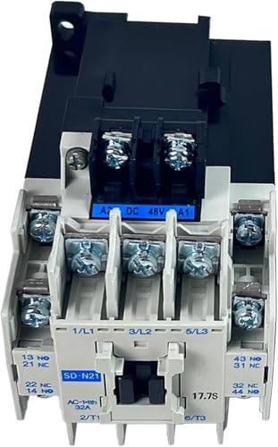 Contacteur de démarreur moteur 3 pôles SD-N21 DC48V 2NO 2NC .0628