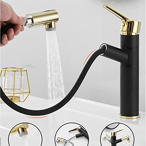 Robinet de lavabo extractible pour simplifier la routine matinale