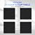 Focusound 48 Pack Sound Proof Foam Panels, 1" x 12" x 12" Acoustic Foam Panels for Wall High Density Soundproofing Wedge Panels for Studio Office Game Room