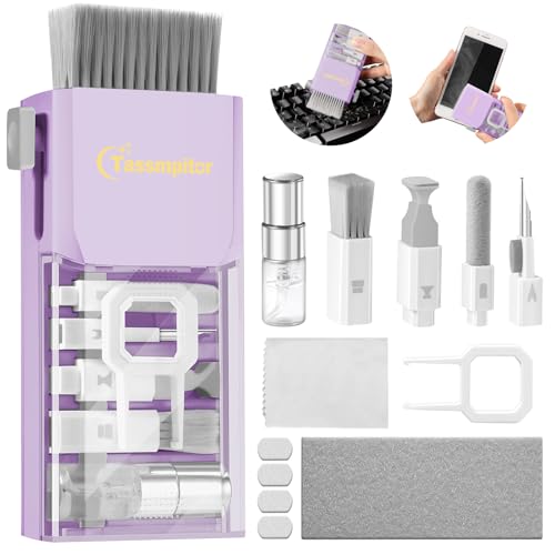 Laptop Screen Keyboard Cleaner Kit - 10-in-1 Electronics Cleaning Tool for MacBook iPad iPhone Pro Cell Phone, Brush Tool for Tablet, Computer, PC Monitor,TV Camera Lens with Patent