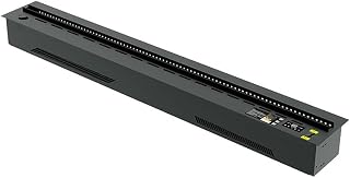 Dampfkamin, 3D-Mehrfarbenflamme, 3D-zerstäubte Kamindekoration for zu Hause, eingebetteter elektronischer Kamin, siebenfarbiger Kamin mit simulierter Flamme, Luftbefeuchter for den Innenbereich Automa