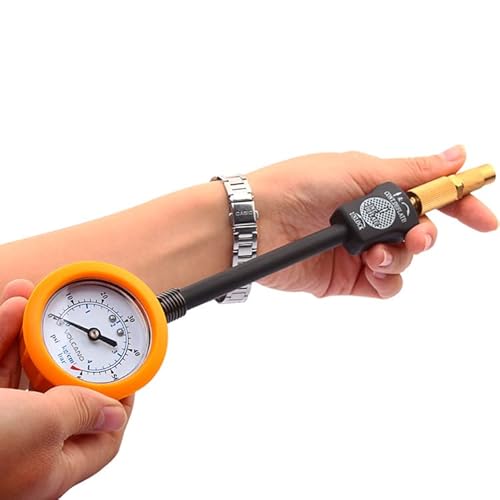 Epidioxi 3 in1 エアゲージ タイヤゲージ 空気圧ゲージ タイヤ圧ゲージ 減圧機能付き 自動車/オートバイ/自転車などに