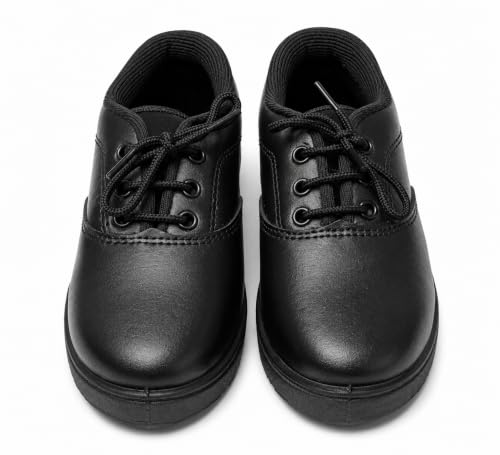 Image of School Shoes Lacing Black Shoes School Shoe