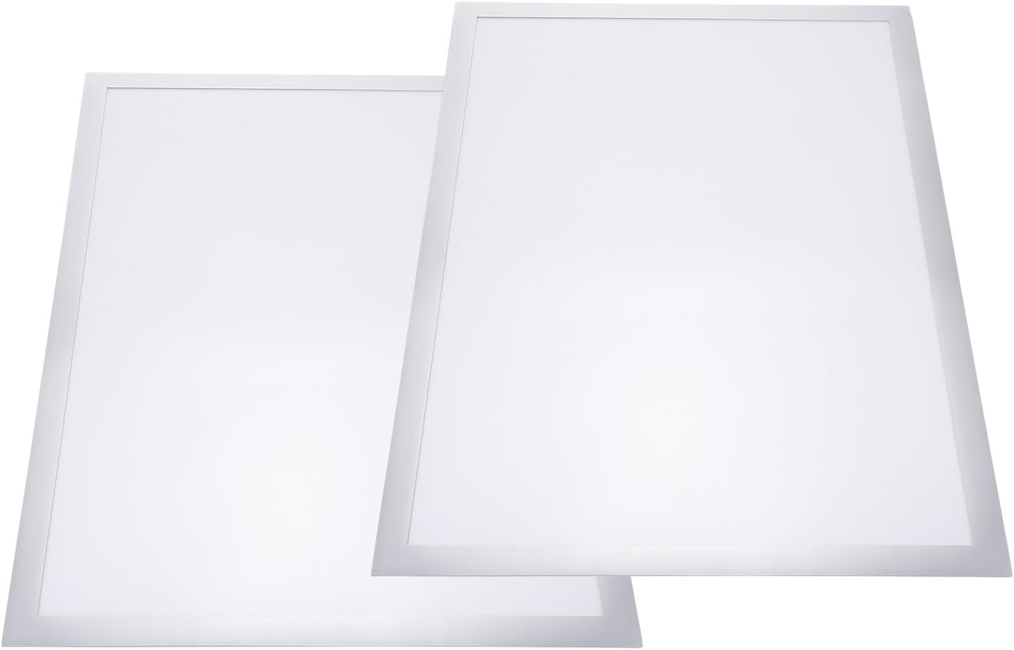 Holibanna Magnetic Photo Frame Set for Crystal Art and Certificates, A3 Self-adhesive Silver Display Frame, Wall-mounted Creative Picture Holder for Home and Office, 2 Pieces
